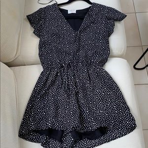Polka dot romper